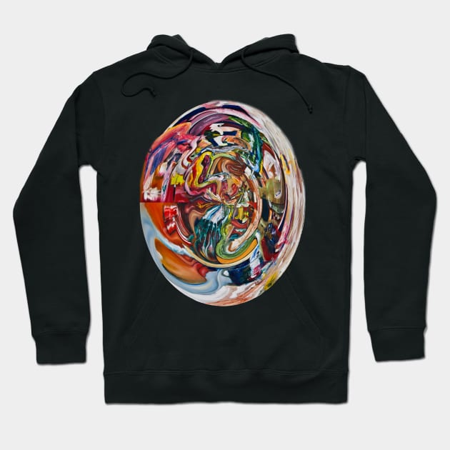 Fish Supper Digital I Cut Hoodie by Lavott4Art